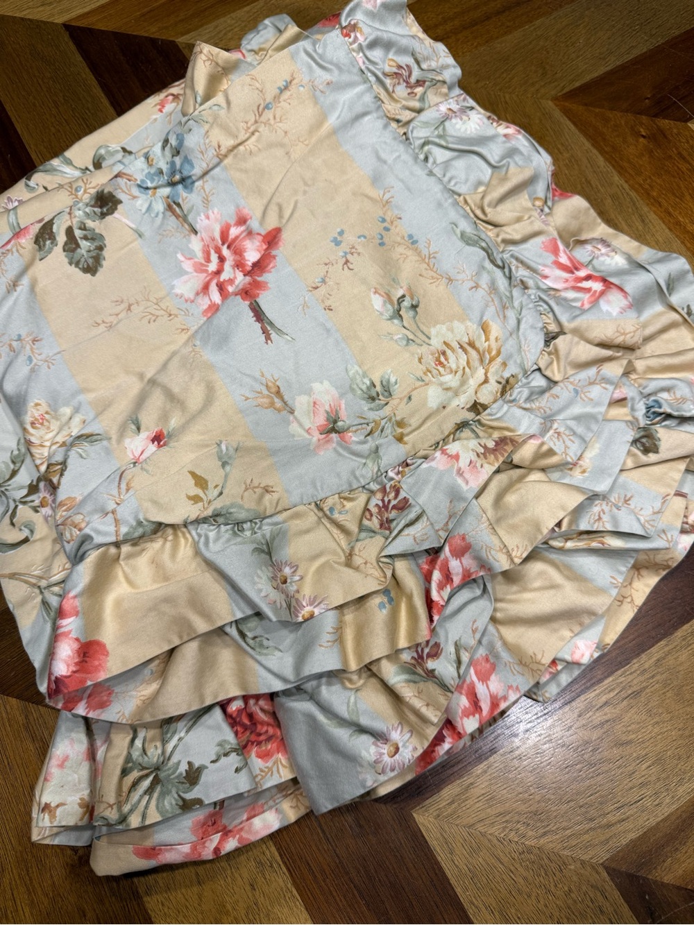 Lauren Ralph Lauren Highfields Floral Pillow Shams set of 4 Vintage